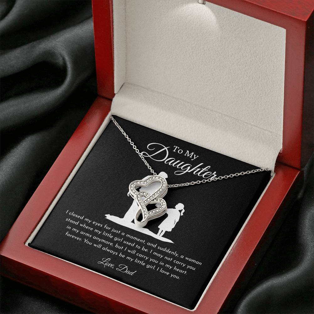 Necklace Gift to Daughter from Dad - Four Pendant Options to Choose From