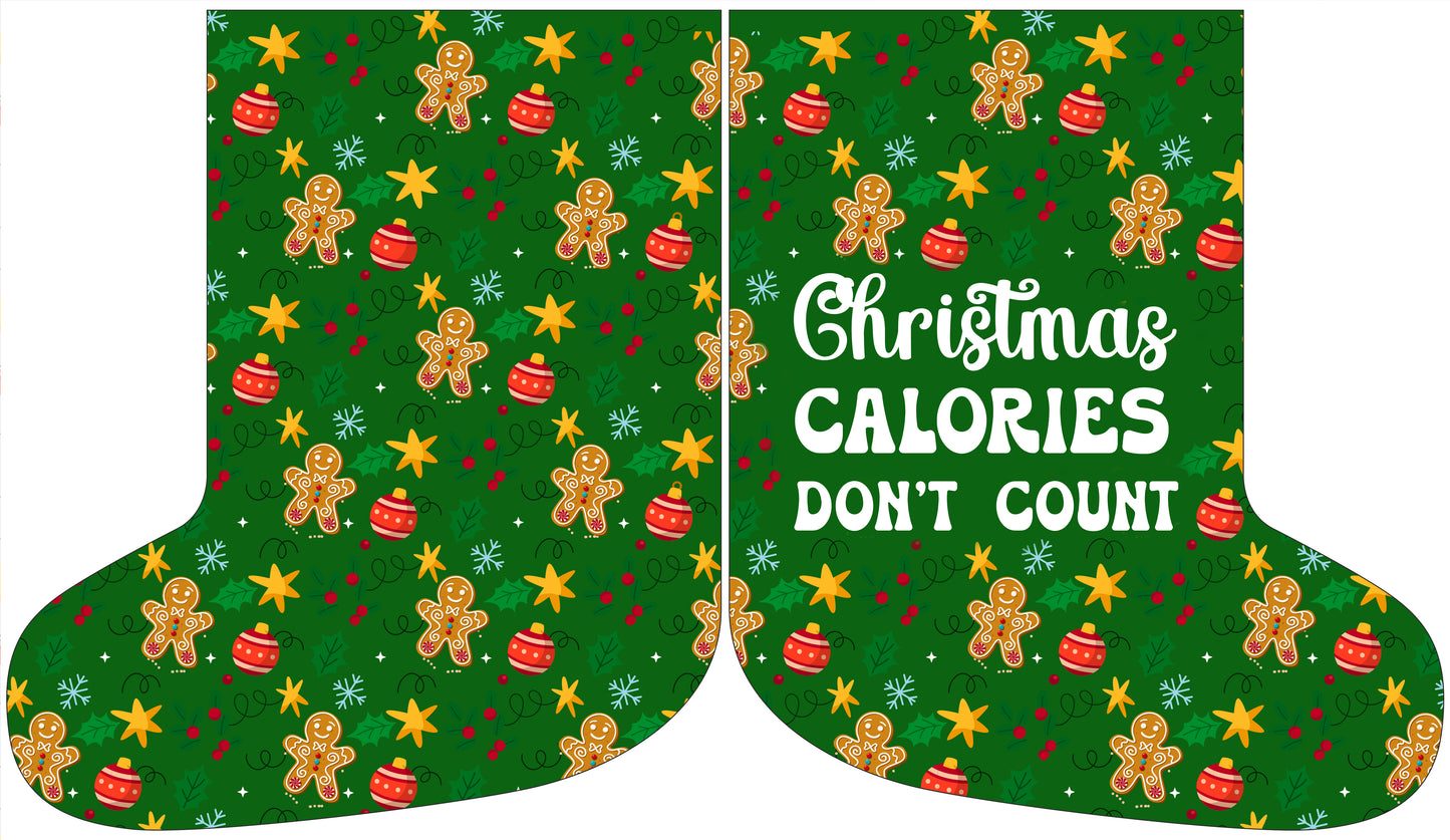 Giant Stocking - Christmas Calories
