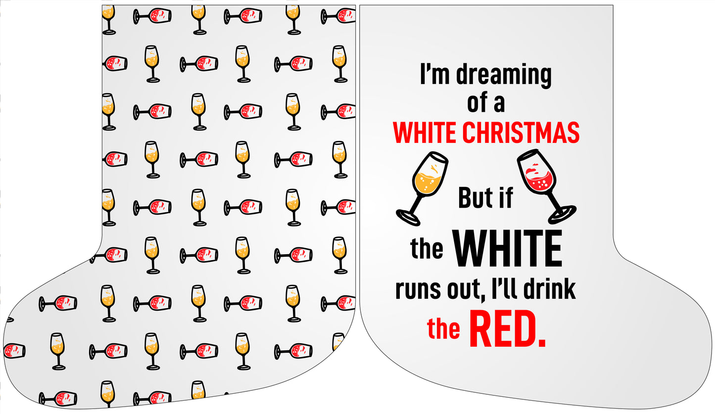 Giant Stocking - Red or White Wine