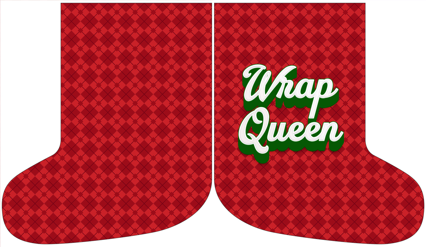 Giant Stocking - Wrap Queen