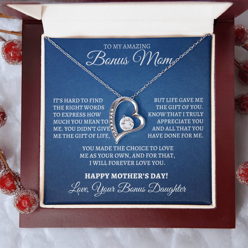 Mother's Day Forever Love Necklace - Bonus Daughter