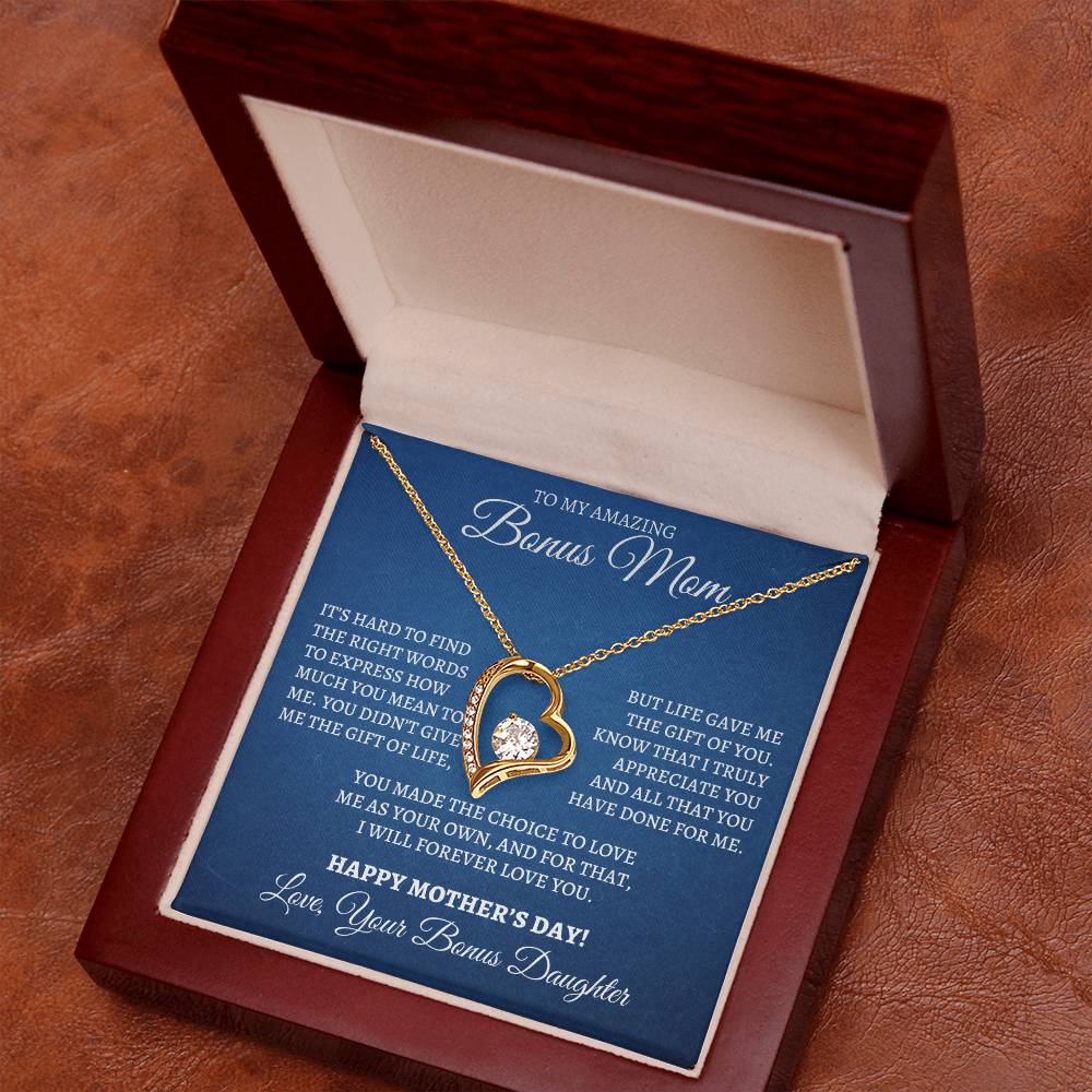 Mother's Day Forever Love Necklace - Bonus Daughter