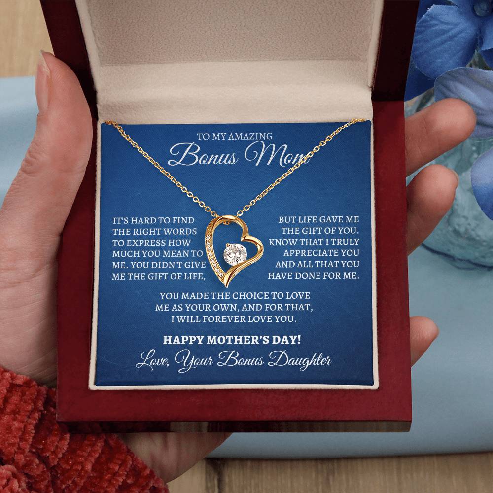 Mother's Day Forever Love Necklace - Bonus Daughter