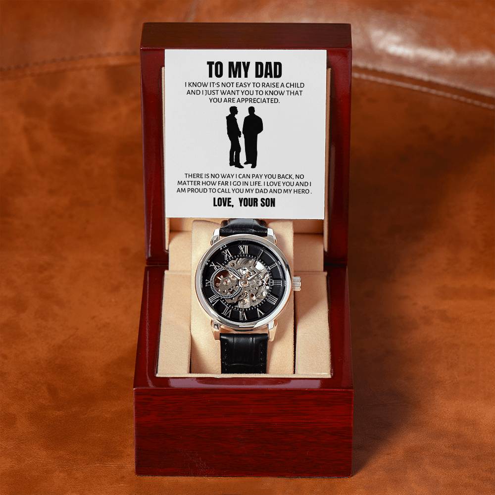Men's Openwork Watch - Love Your Son