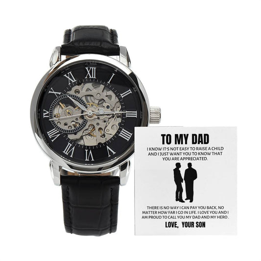 Men's Openwork Watch - My Hero