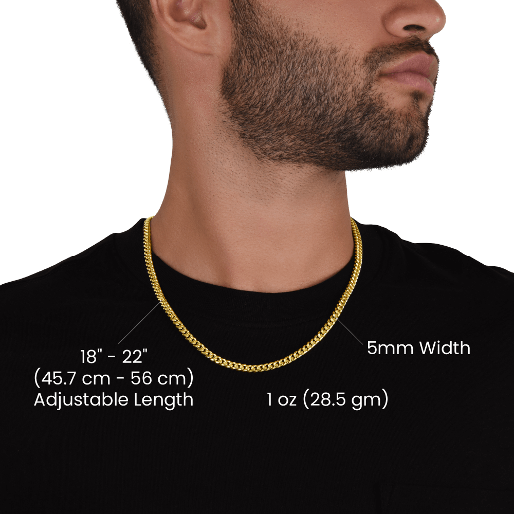 Cuban Link Chain - Only For A Moment