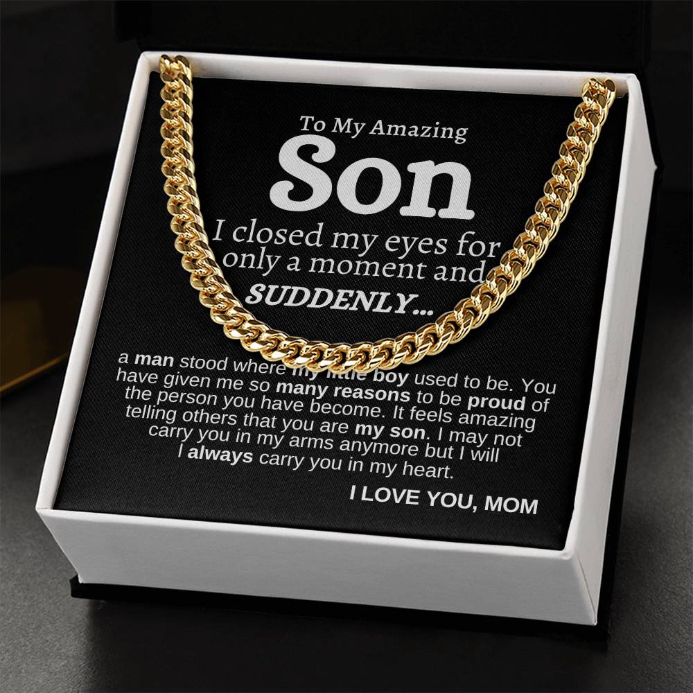 Cuban Chain Link - For Just a Moment
