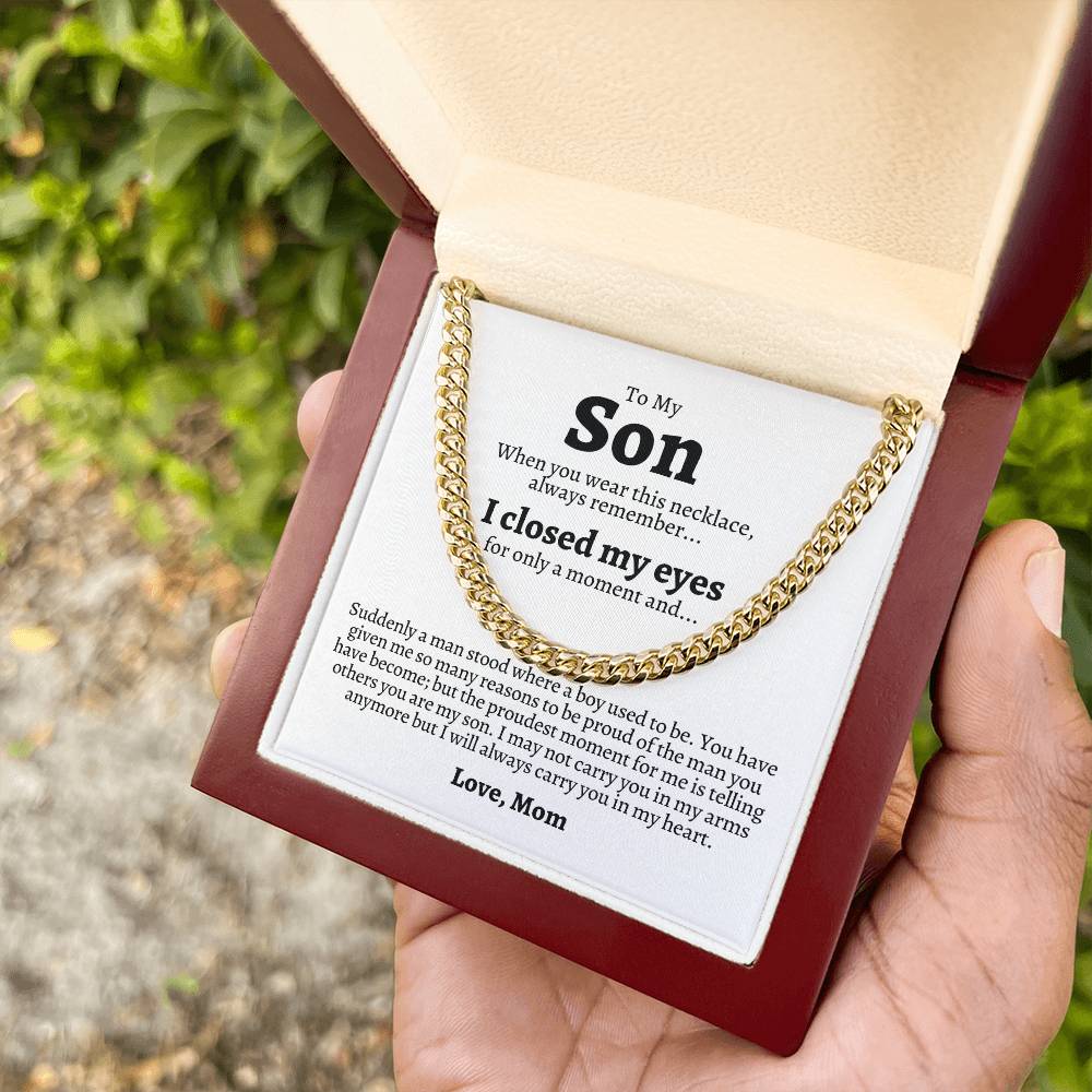 Cuban Link Chain - Only For A Moment