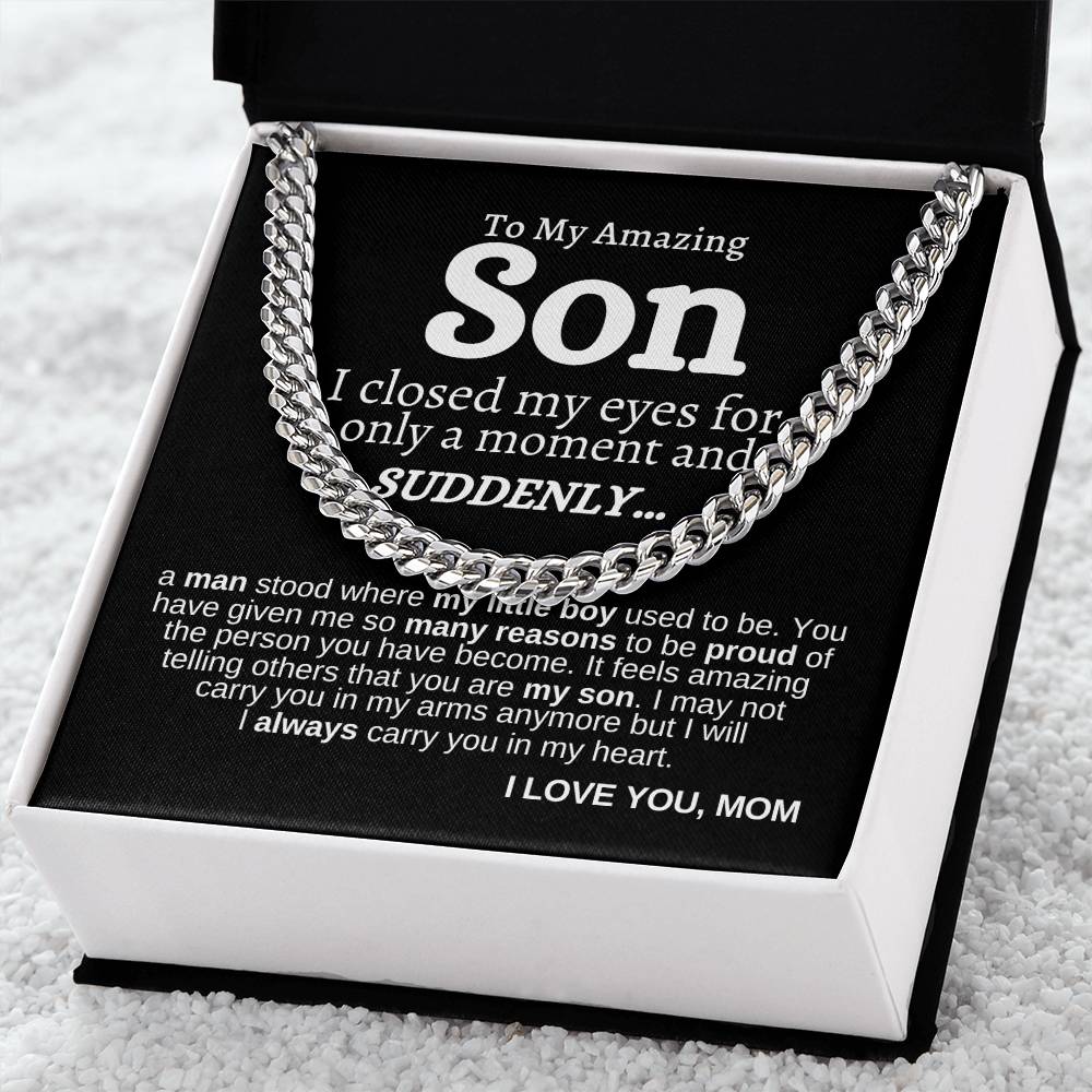 Cuban Chain Link - For Just a Moment