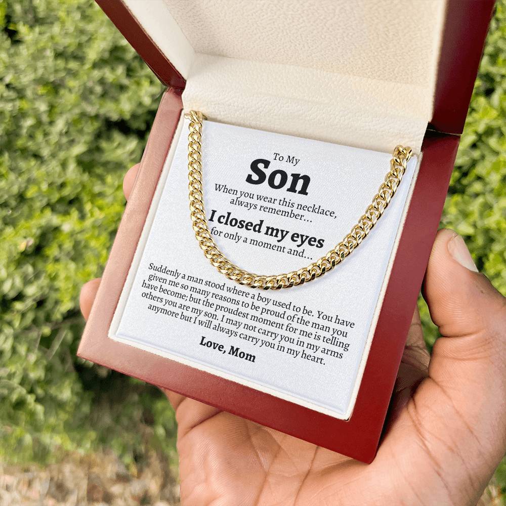 Cuban Link Chain - Only For A Moment
