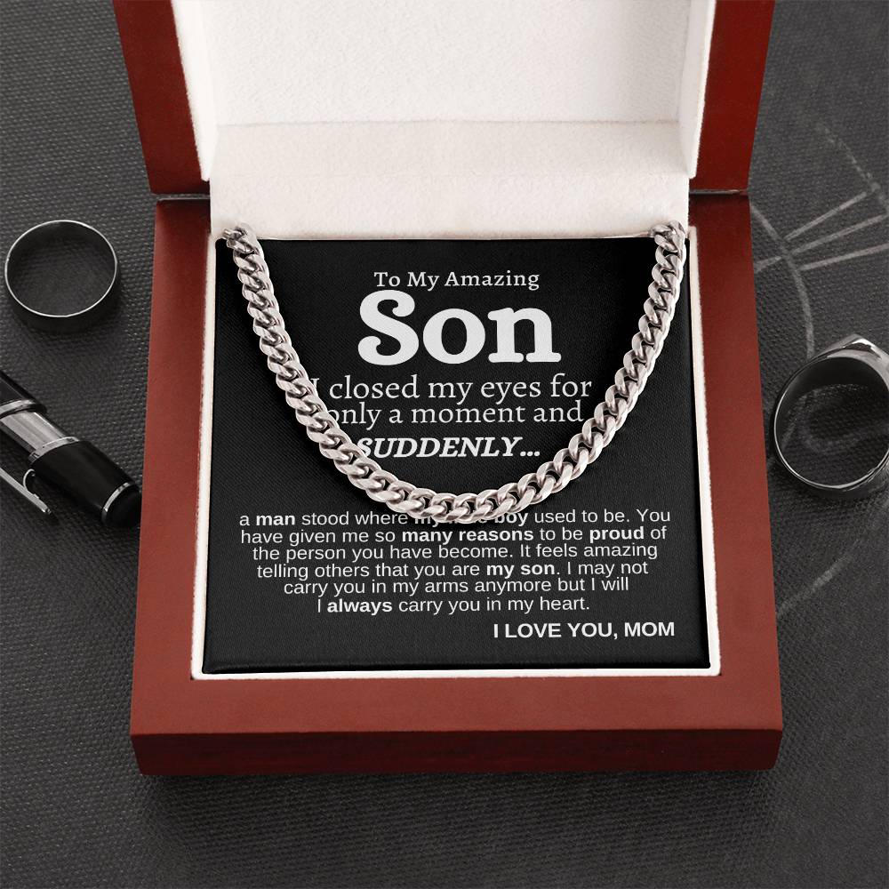 Cuban Chain Link - For Just a Moment