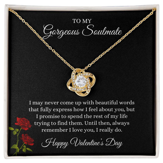 Love Knot Necklace - Timeless Devotion