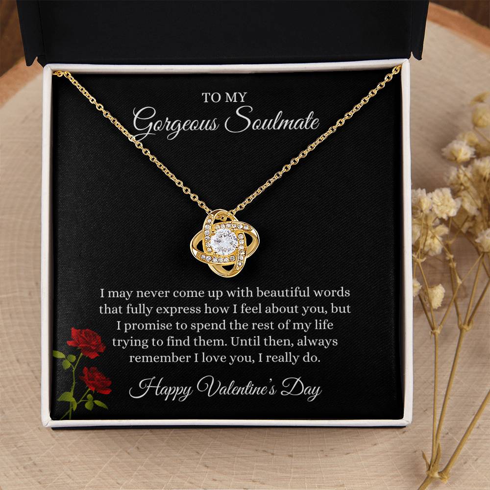 Love Knot Necklace - Timeless Devotion