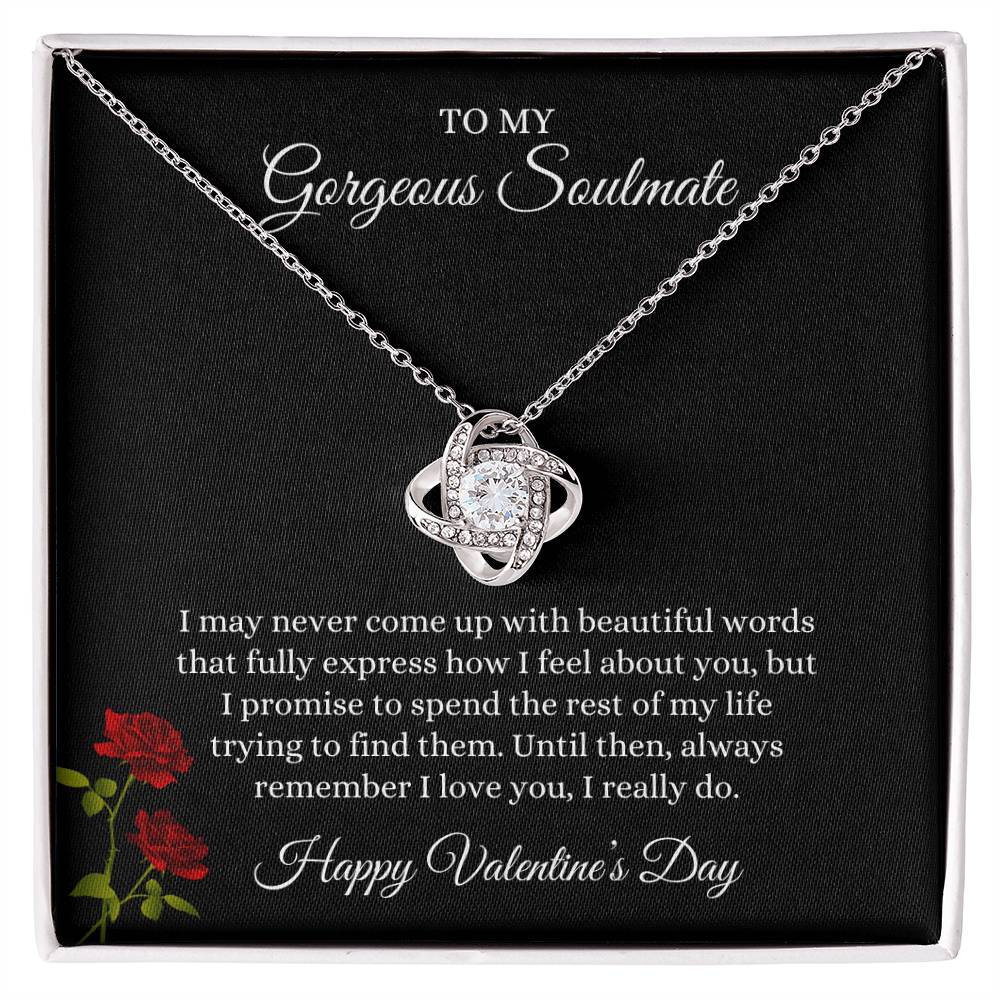 Love Knot Necklace - Timeless Devotion