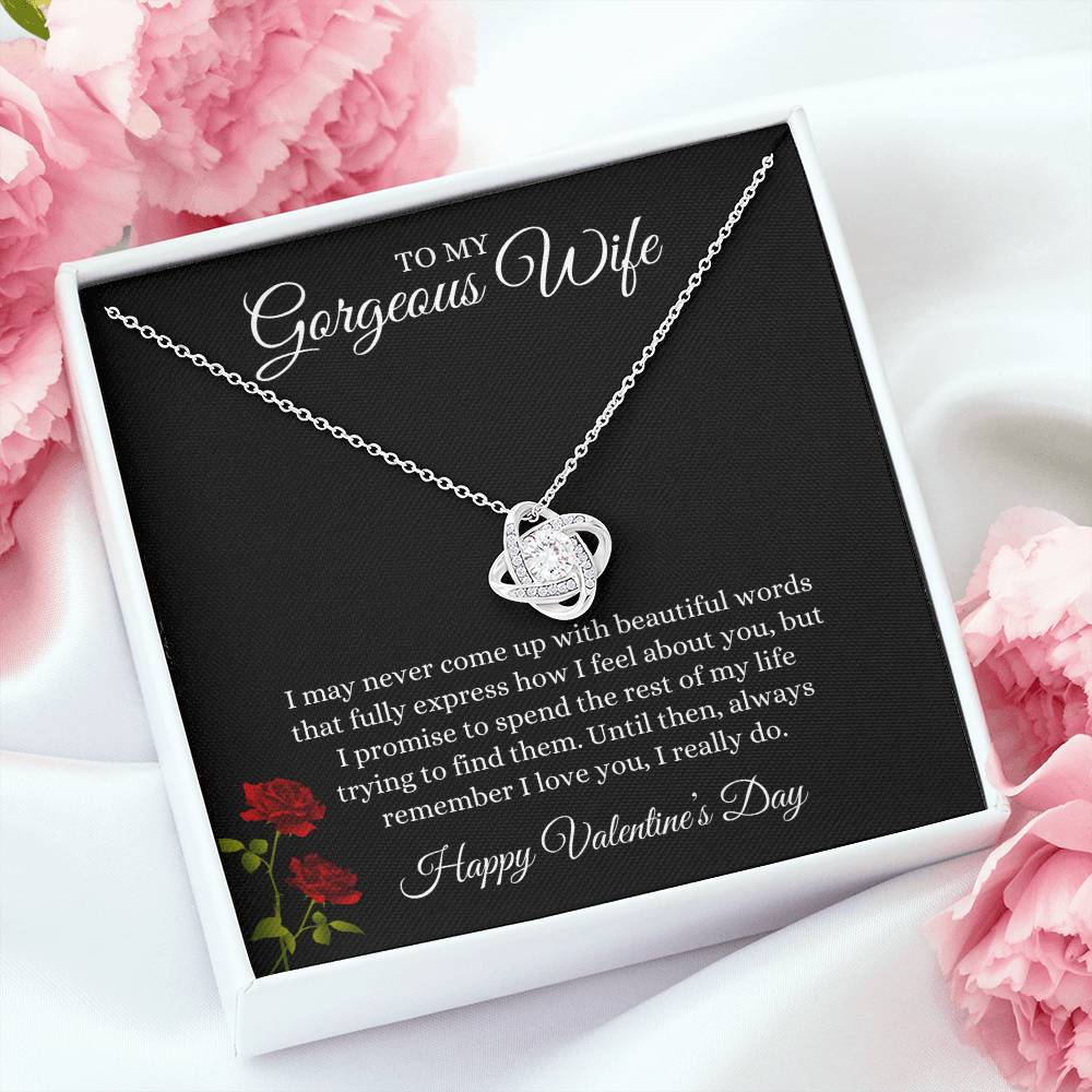 Love Knot Necklace - Devoted Heart