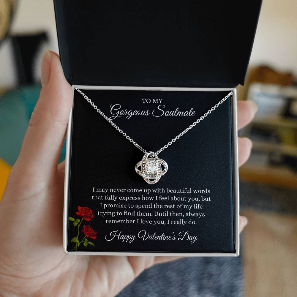 Love Knot Necklace - Timeless Devotion
