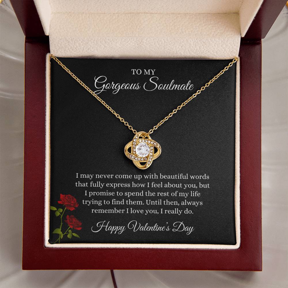 Love Knot Necklace - Timeless Devotion