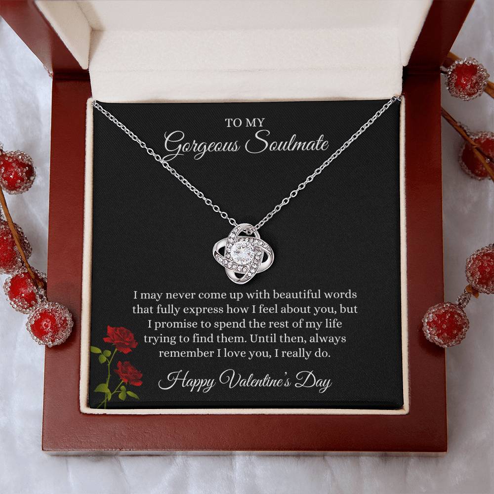 Love Knot Necklace - Timeless Devotion