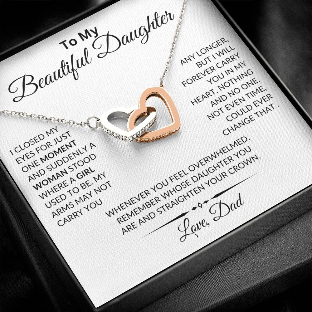 Interlocking Hearts - Daughter I Closed My For Just A Moment
