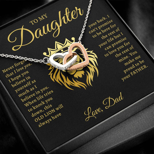 Interlocking Hearts - I Will Always Have Your Back