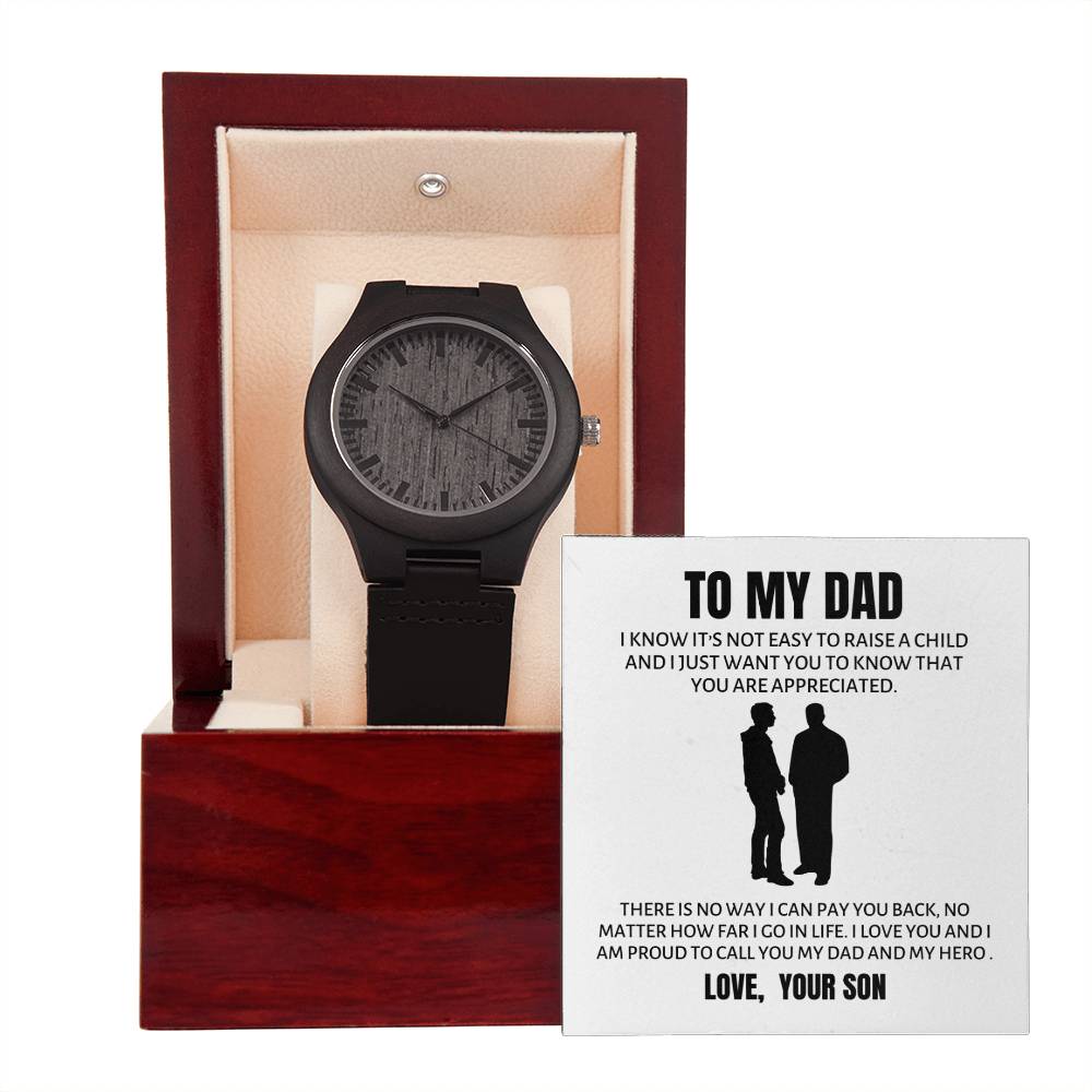 Wooden Watch - I Know It's Not Easy
