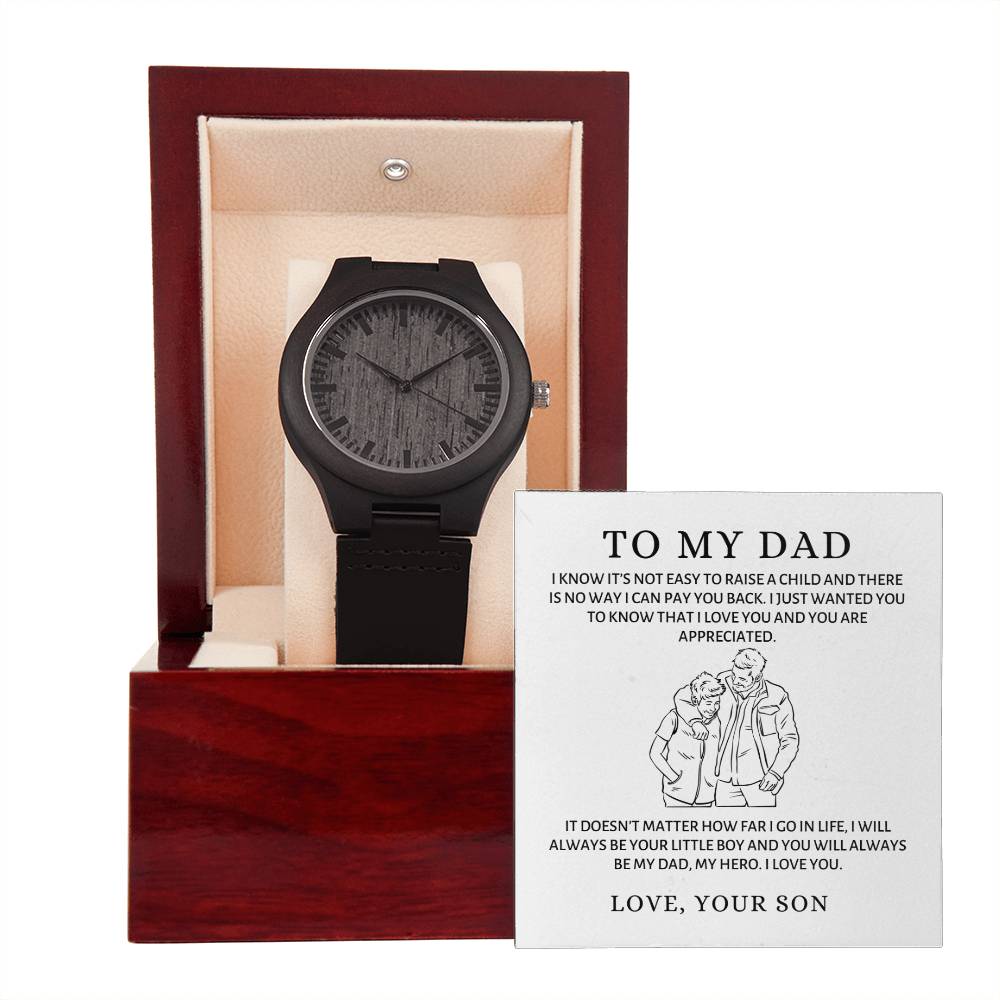 Wooden Watch - Dad