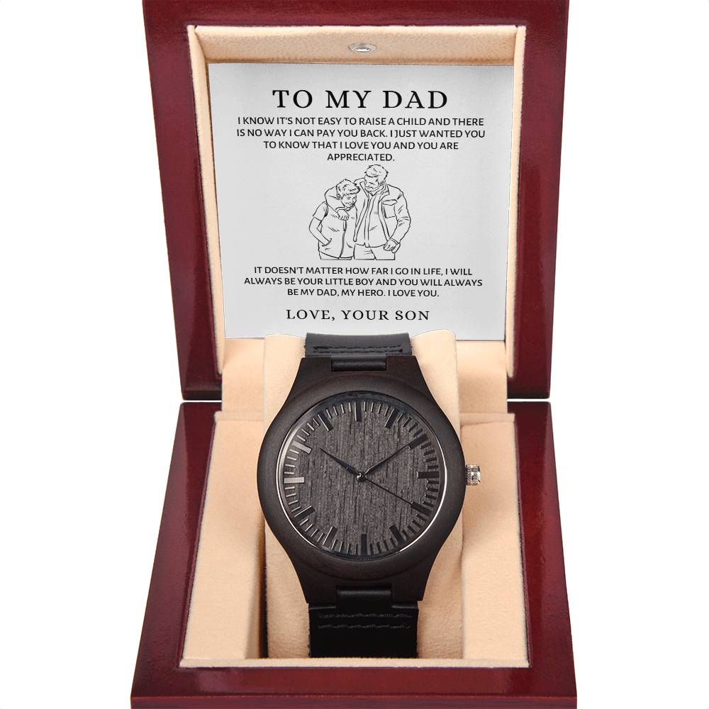 Wooden Watch - Dad