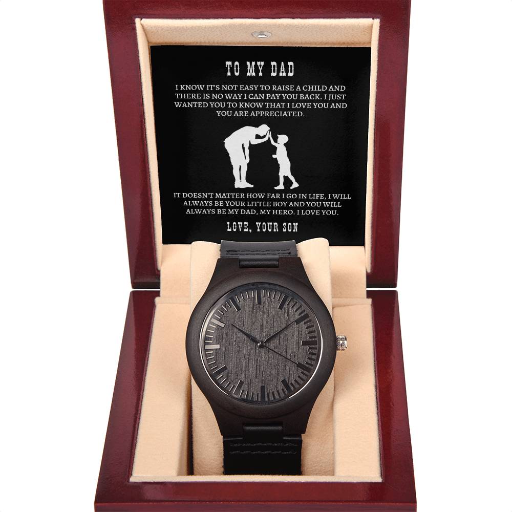 Wooden Watch - No Way I Can Pay You Back