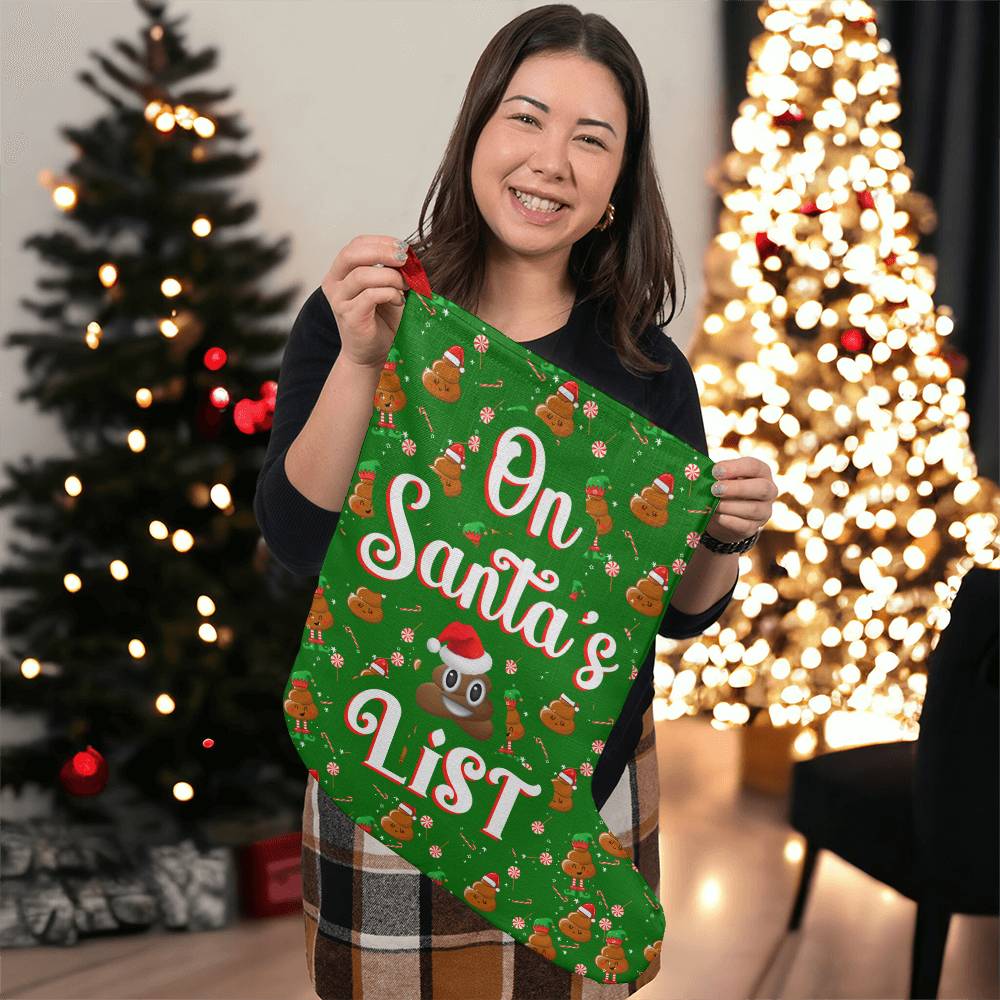 Giant Stocking - On Santa's List