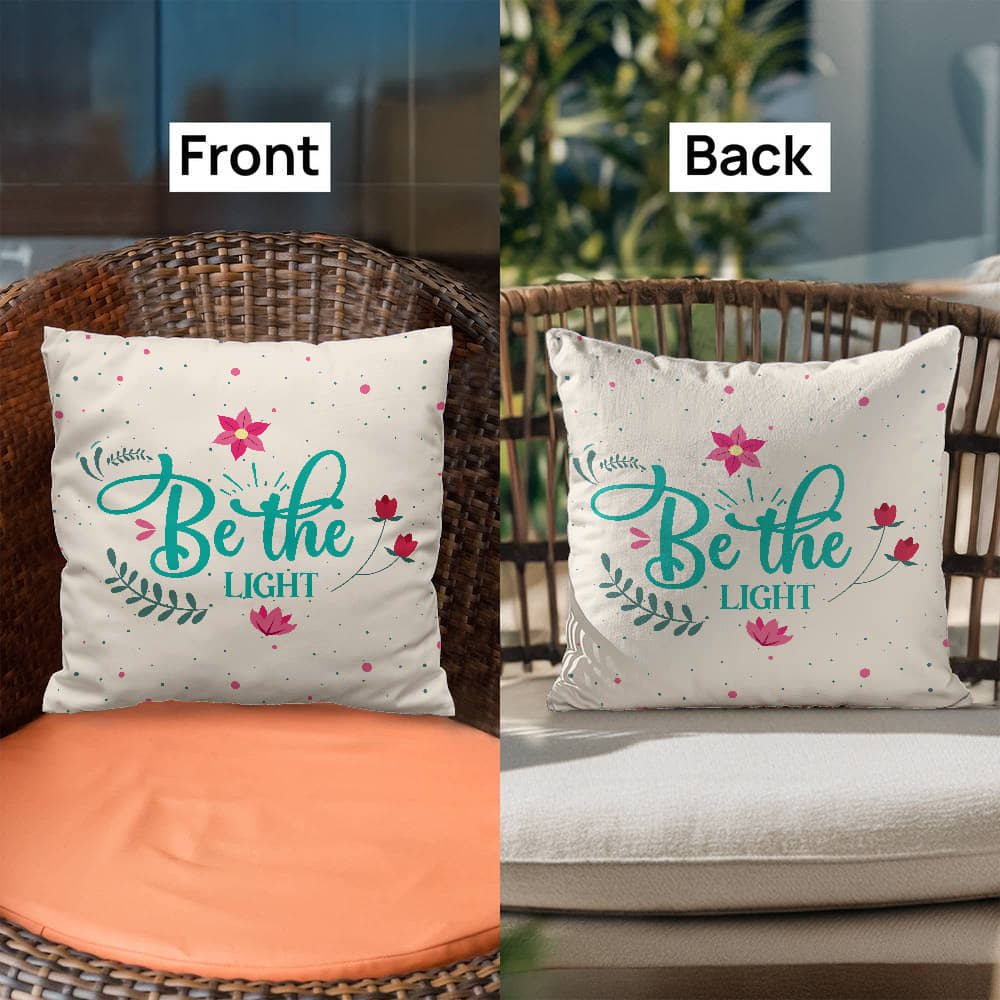 Classic Pillow Design-BE the Light