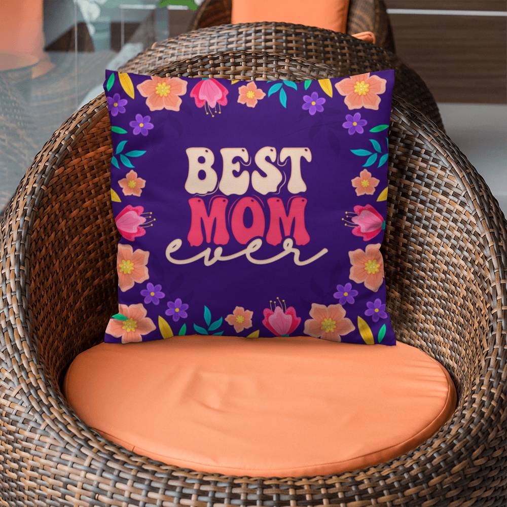 Classic Pillow Cover with Insert - Best mom ever