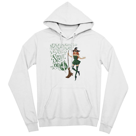 I PUT A SPELL ON YOU - WHITE HOODIE SWEATSHIRT