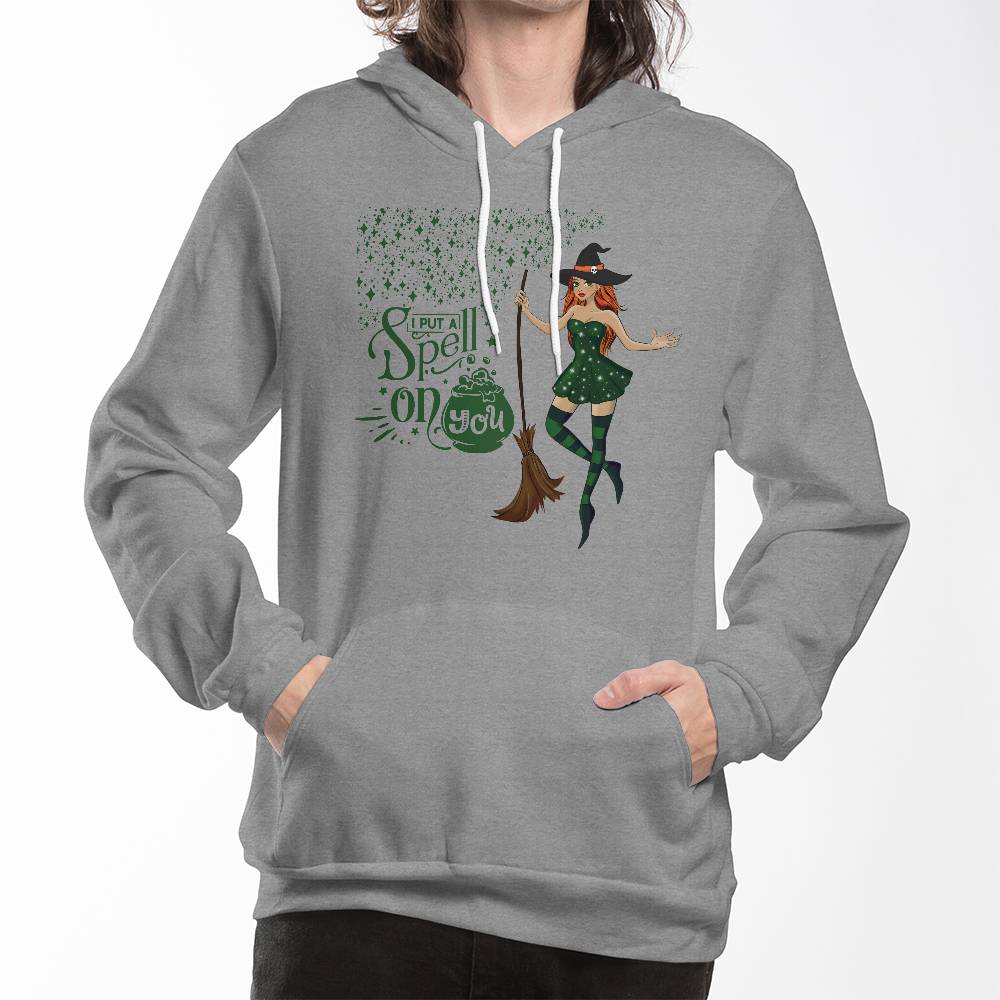 I PUT A SPELL ON YOU - BLACK or HEATHER HOODIE SWEATSHIRT