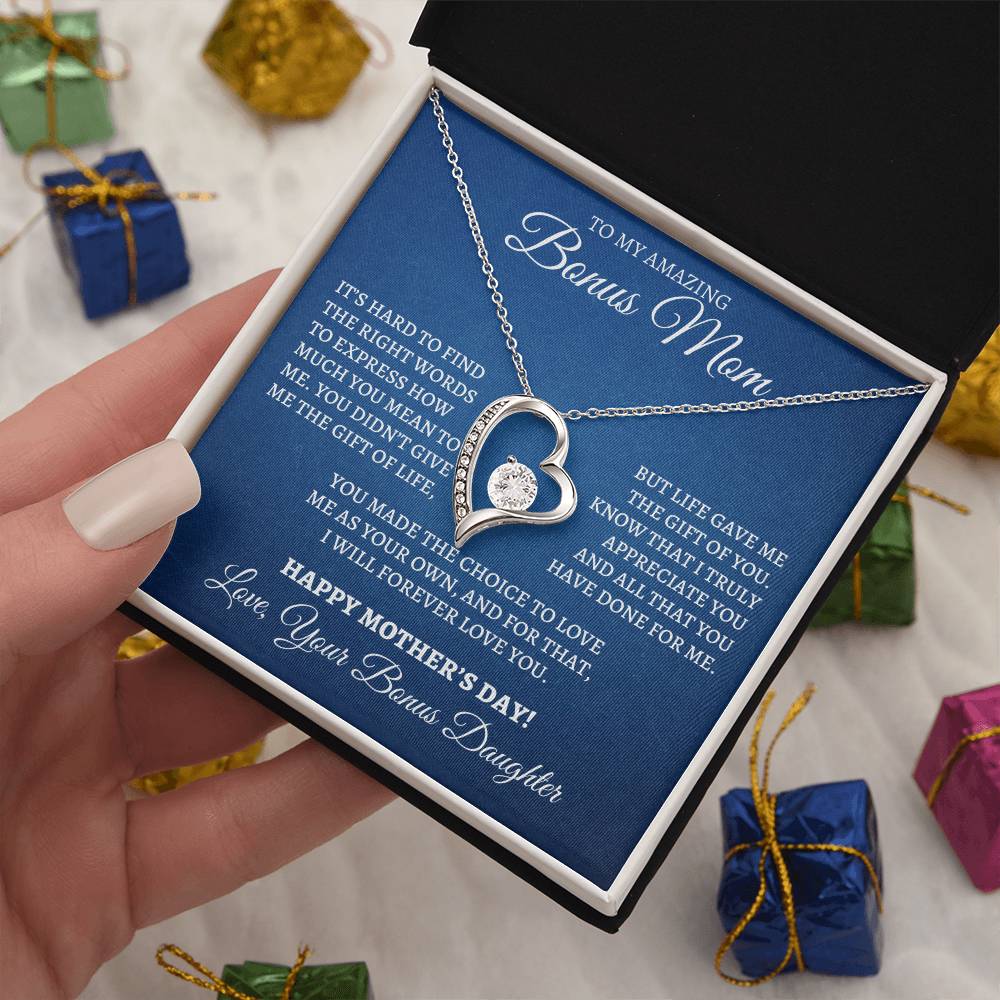 Mother's Day Forever Love Necklace - Bonus Daughter