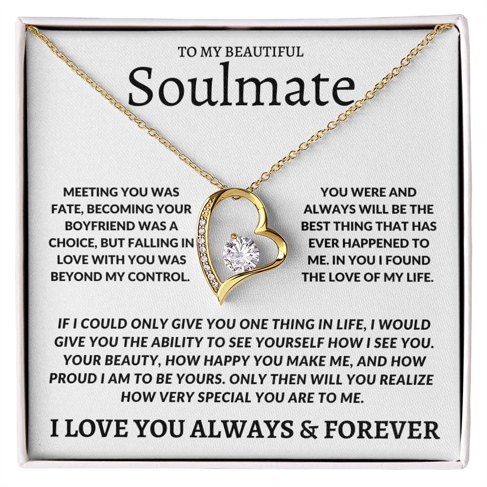Forever Love Necklace - Soulmate (Girlfriend)