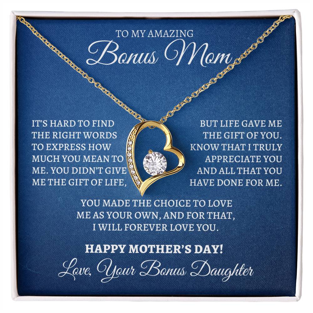 Mother's Day Forever Love Necklace - Bonus Daughter