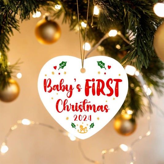 Christmas Ornament - Baby's First Christmas