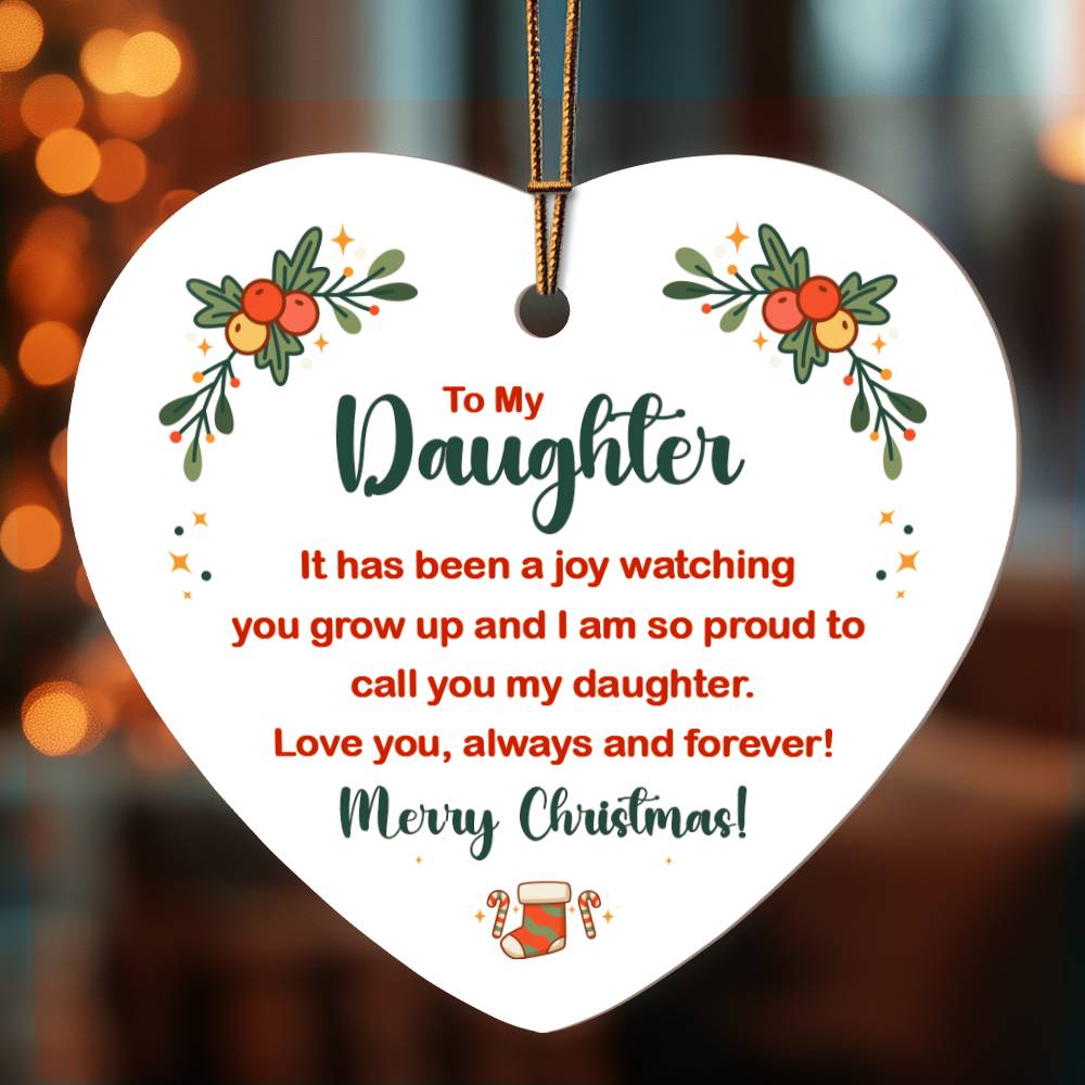 Christmas Ornament - It's been a Joy Watching You Grow