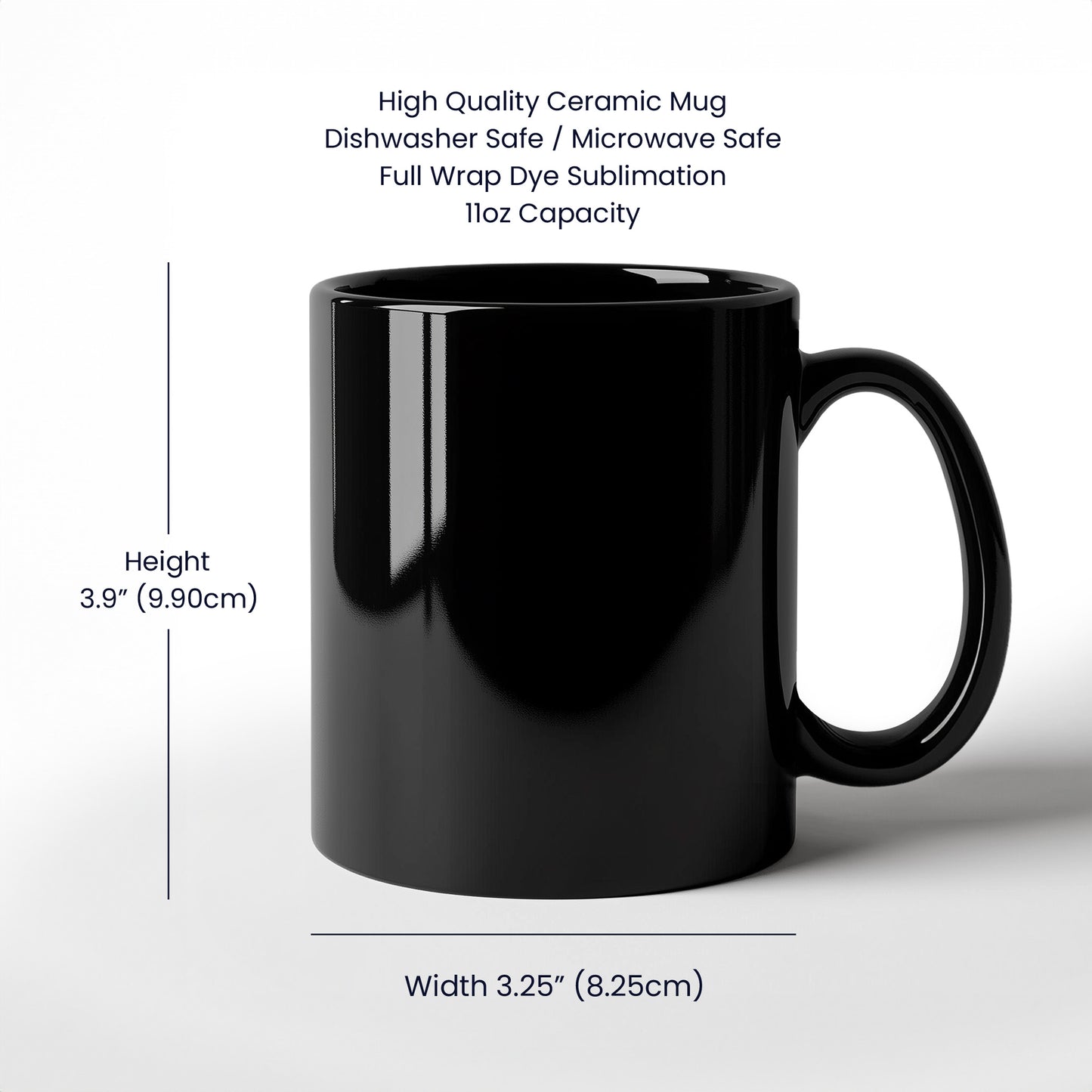 Black Ceramic Mug - I'm Brewing