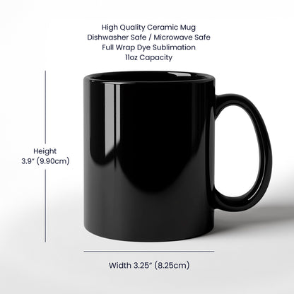 Black Ceramic Mug - I'm Brewing