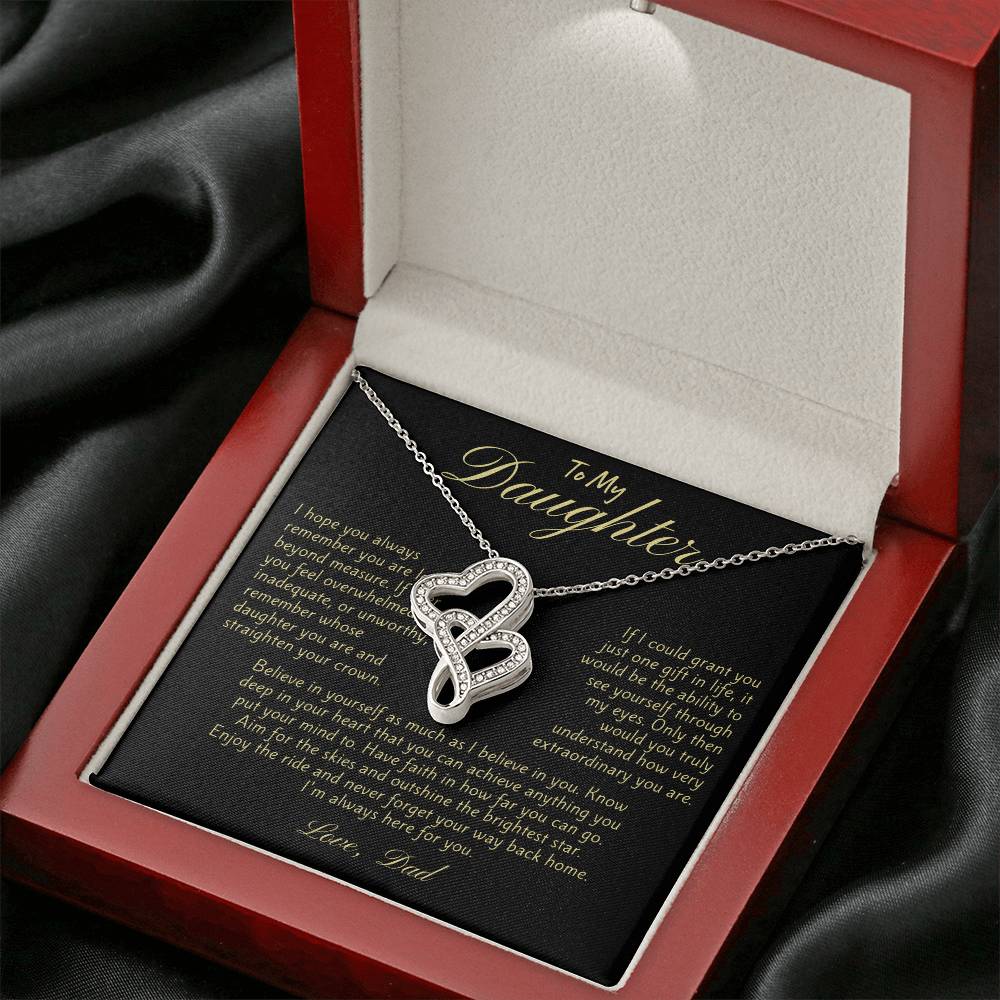 Necklace Gift for Daughter from Dad - Available in Eight Pendant Variations