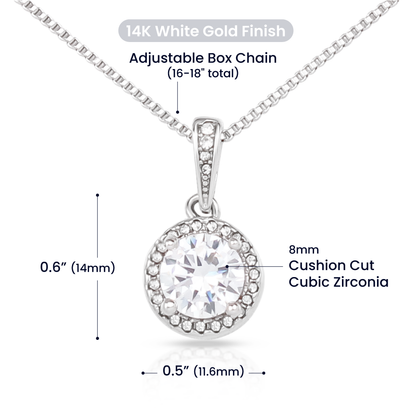 Necklace Gift for Daughter from Dad - Available in Eight Pendant Variations