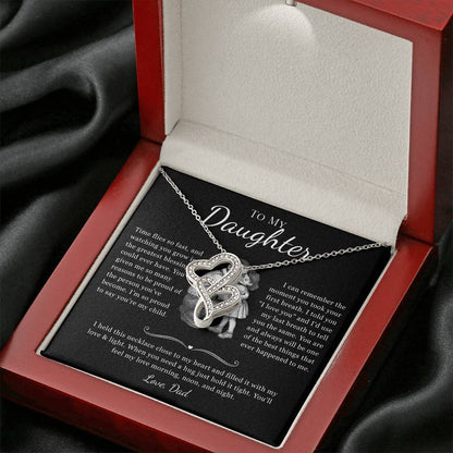 Necklace Gift for Daughter from Dad - Four Pendant Variations to Choose From