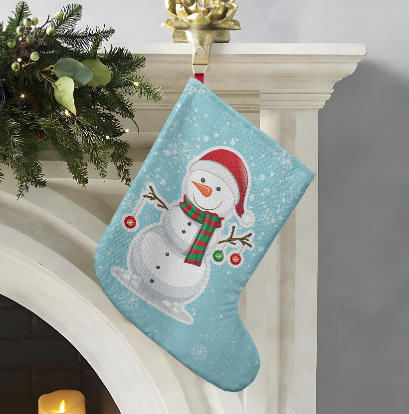 Giant Stocking - Snowman