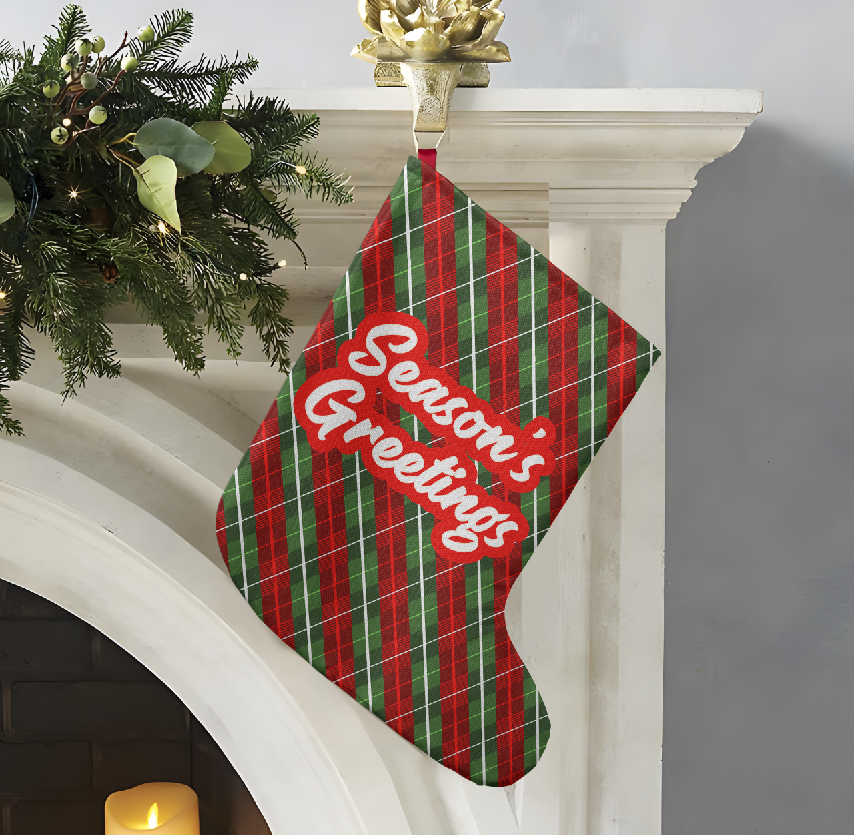 Giant Stocking - Season's Greetings