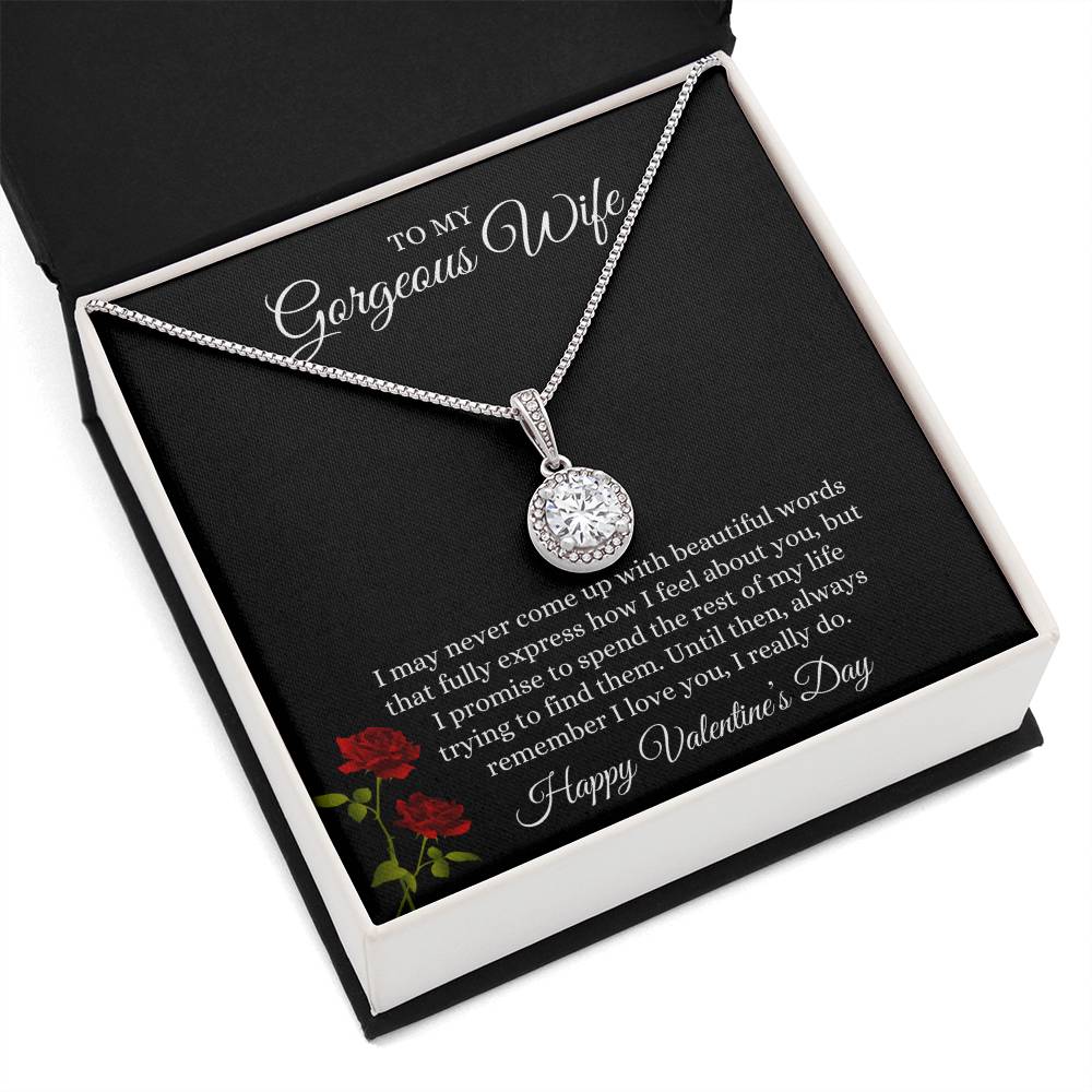 Eternal Hope Necklace and Valentine's Message for Your Gorgeous Wife