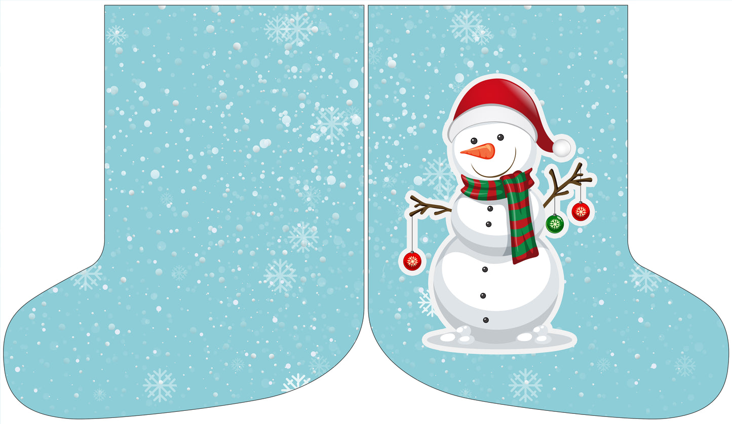 Giant Stocking - Snowman