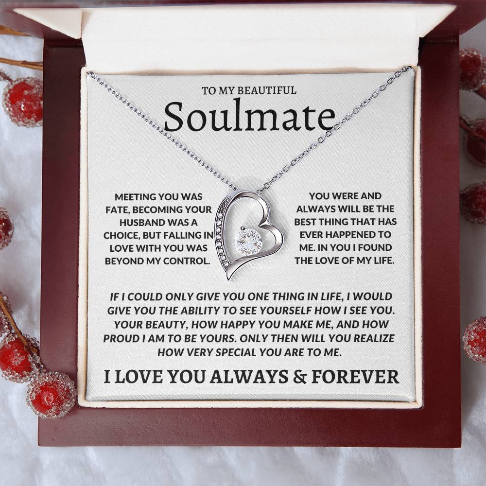 Forever Love Necklace - Soulmate (For Wife)