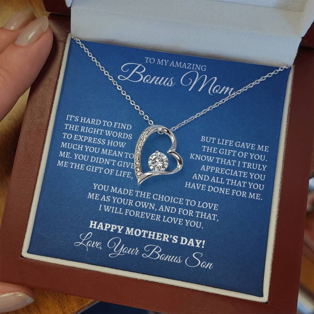 Happy Mother's Day - Forever Love Necklace from Bonus Son