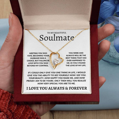 Forever Love Necklace - Soulmate (For Wife)